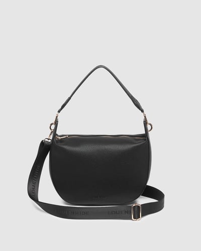 Georgina Shoulder Bag  - Black