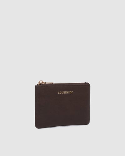 Kuta Saddle Cardholder Purse - Saddle Chocolate - Lifestyle