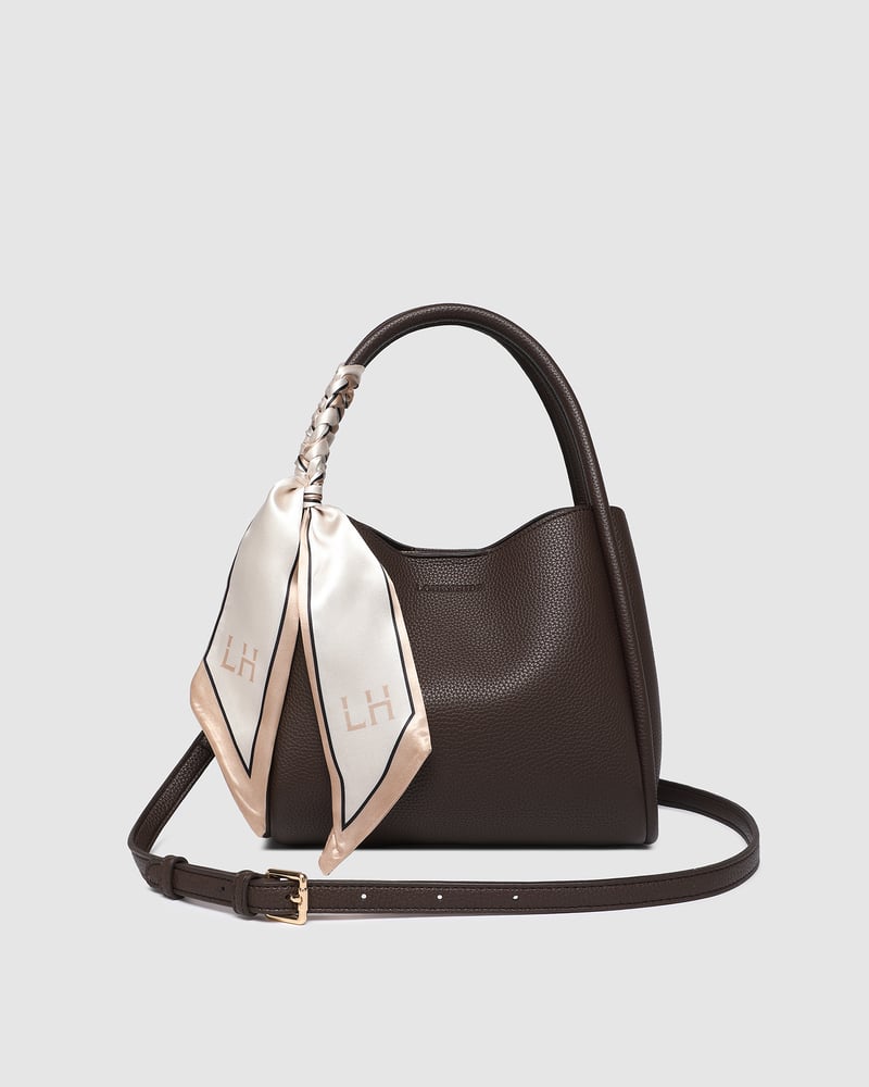 Steffie Suedette Mini Tote Bag - Honey
