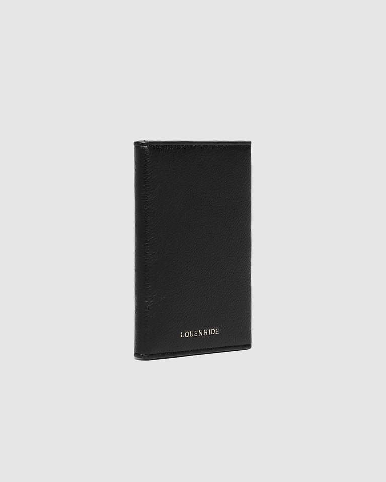 Louenhide Venice Passport Holder Black