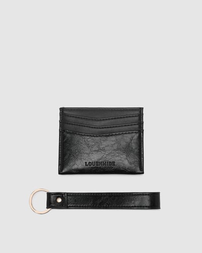 Ada Cardholder - Black Patent - Lifestyle
