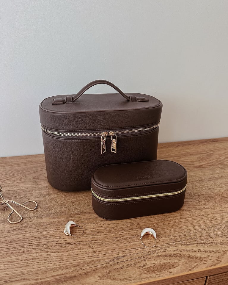 Louenhide Juliette & Charlee Cosmetic Set Chocolate
