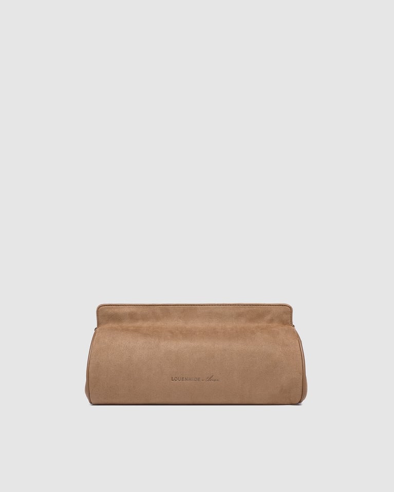 Louenhide Margot Hair Tool Travel Case Suedette Honey