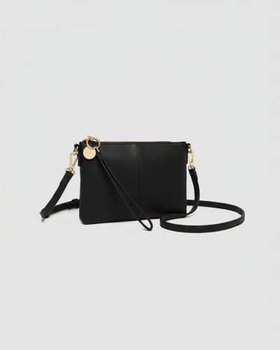 Baby Sophie Crossbody Bag - Black - Lifestyle