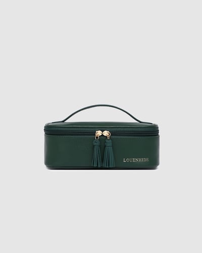 Fifi Cosmetic Case - Forest Green