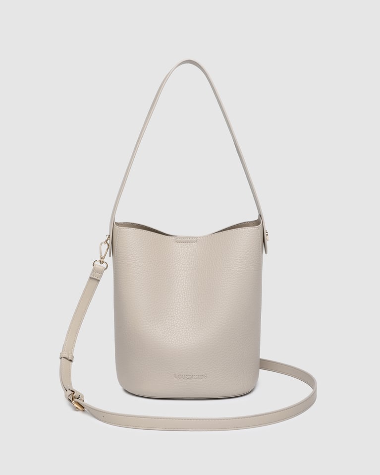 Louenhide Miranda Bucket Bag Almond
