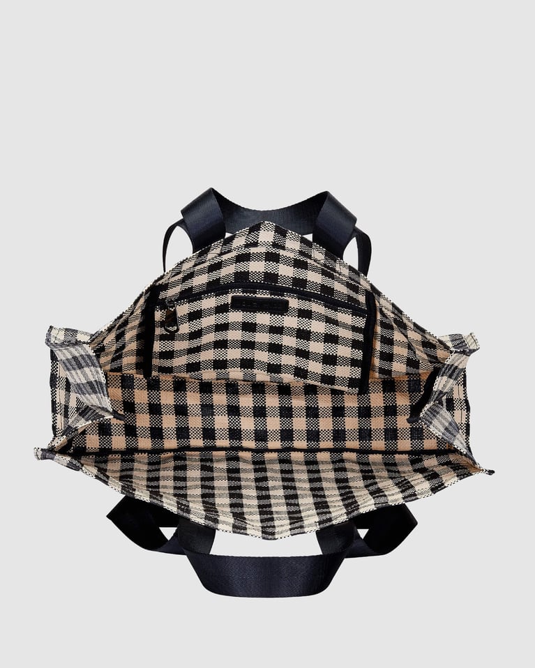 Louenhide Simpson Tote Bag Black Cream
