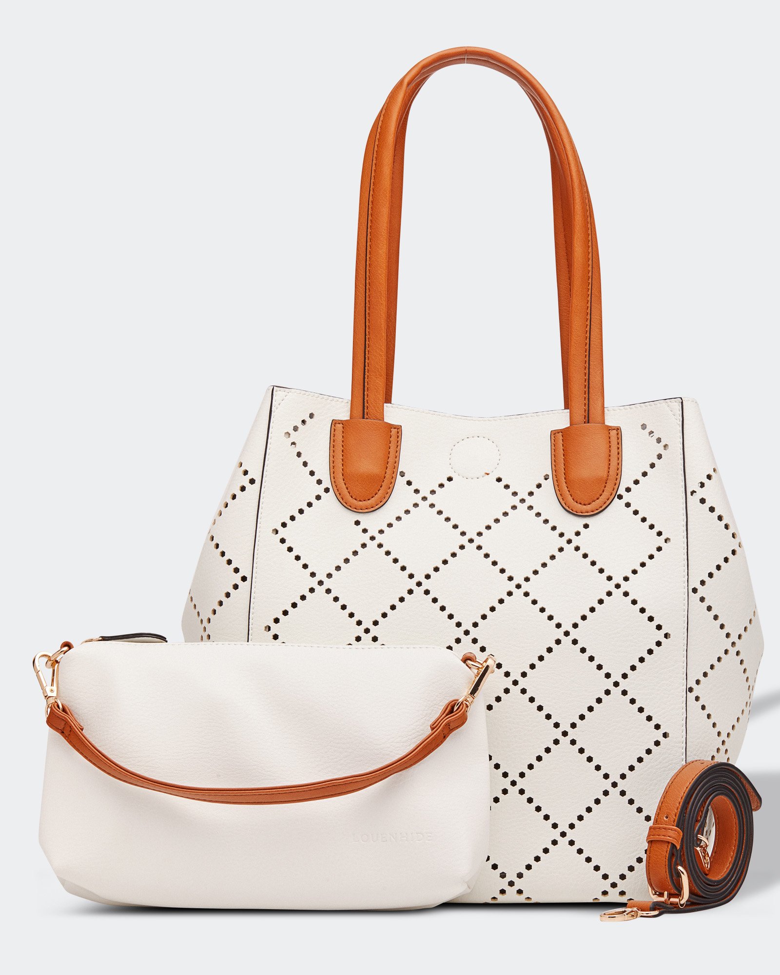 Louenhide Bermuda Tote Bag White