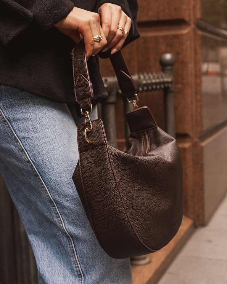 Louenhide Georgina Shoulder Bag  Chocolate
