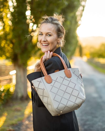 Baby Bermuda Tote Bag - Putty - Lifestyle