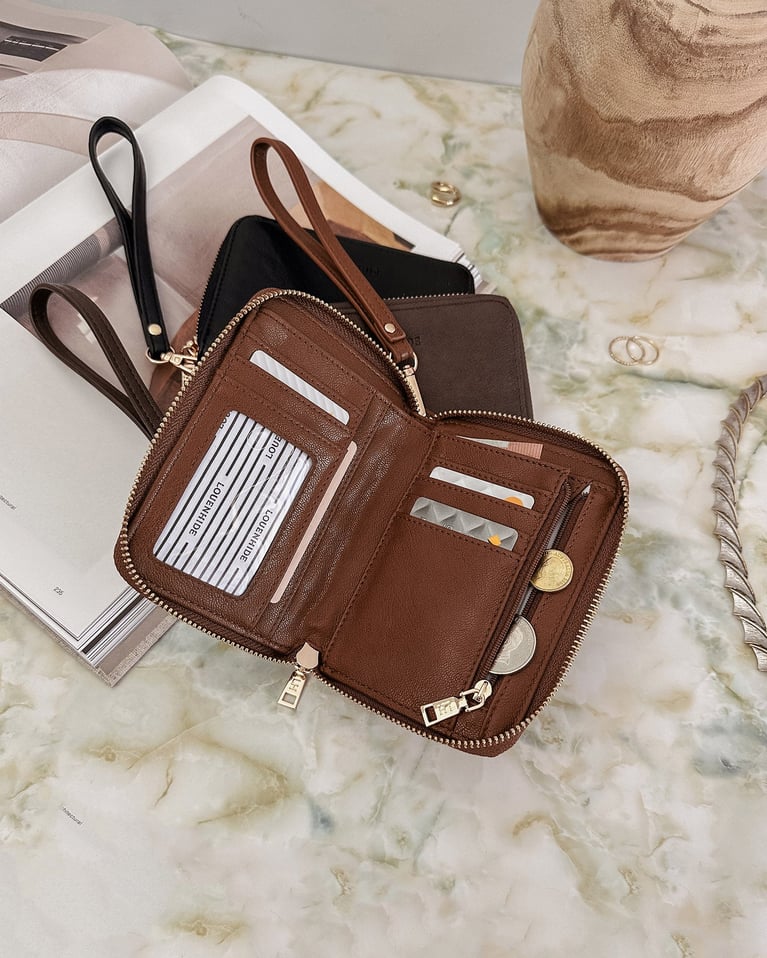 Louenhide Eden Saddle Wallet Saddle Chocolate