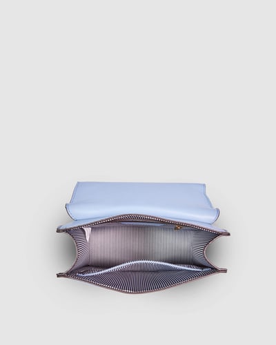Louenhide Stevie Recycled Top Handle Bag Chambray