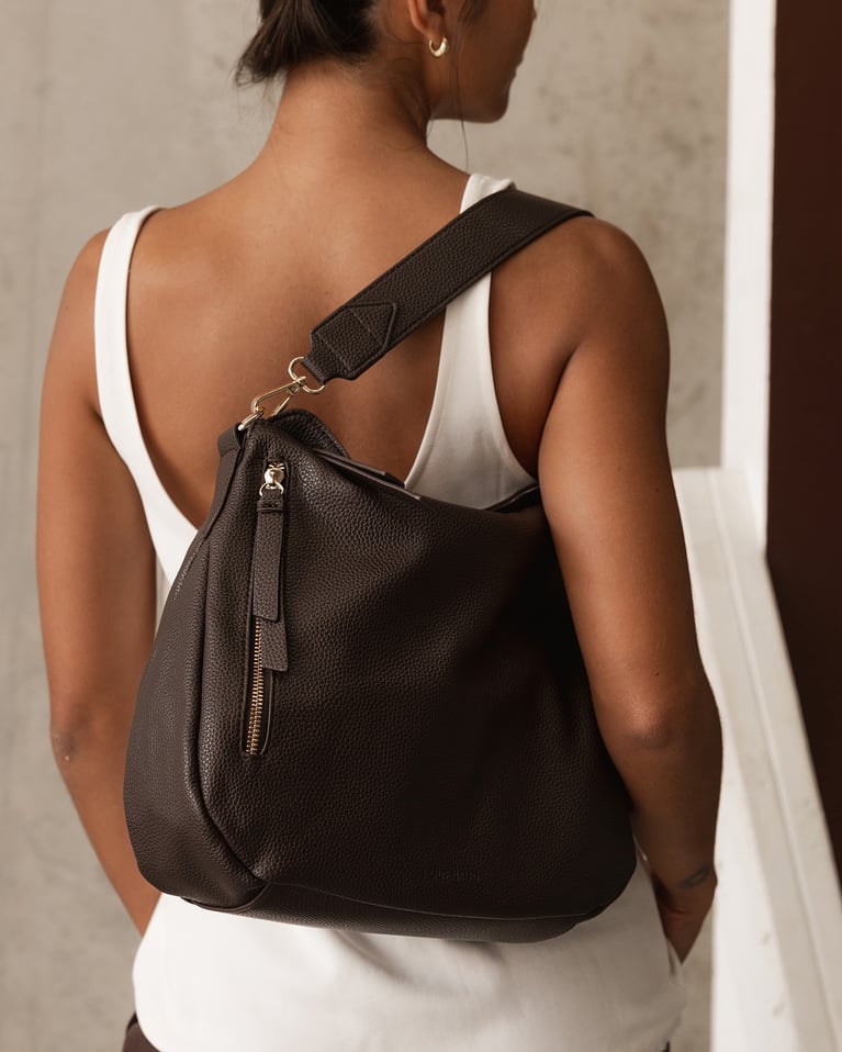 Louenhide Nadia Shoulder Bag Chocolate