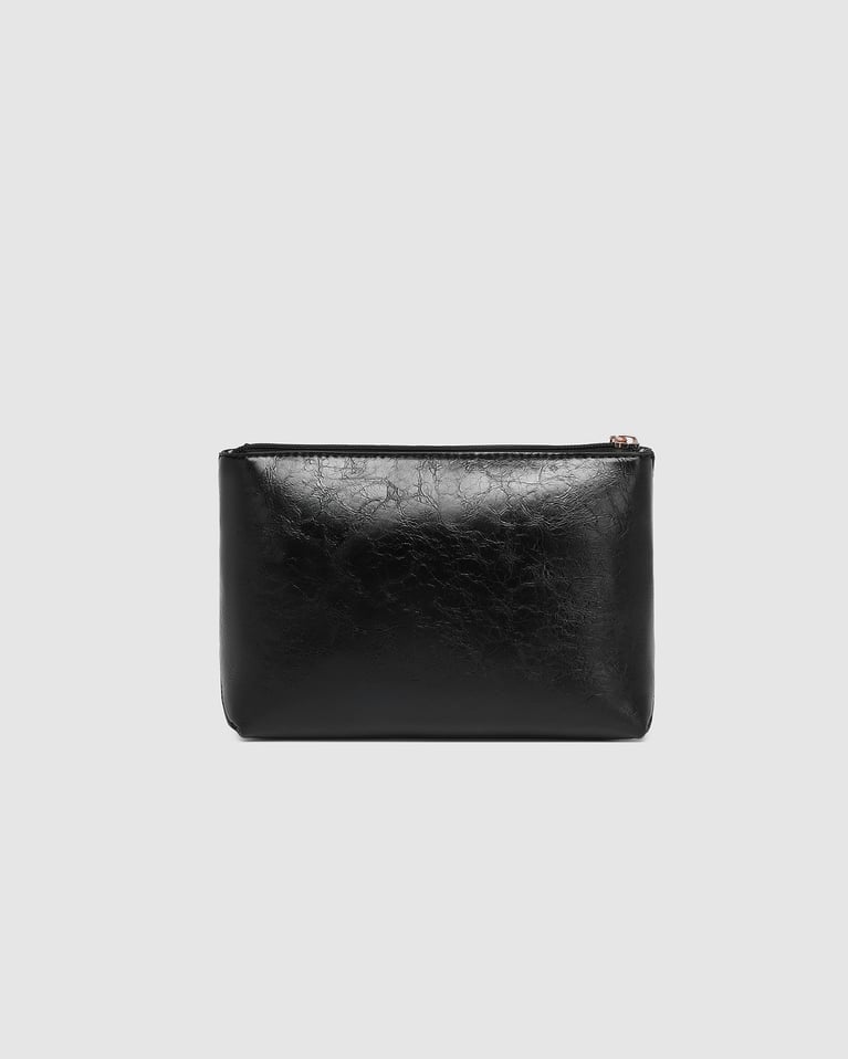 Louenhide The Everyday Pouch Black Patent 