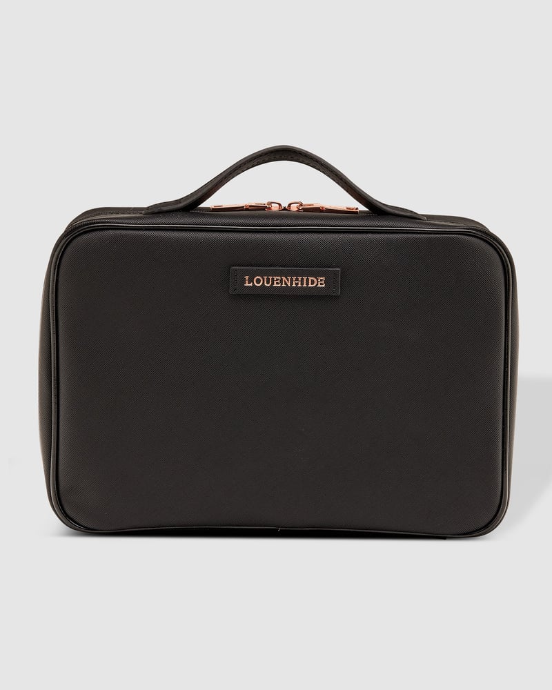 Georgie Toiletry Case Black