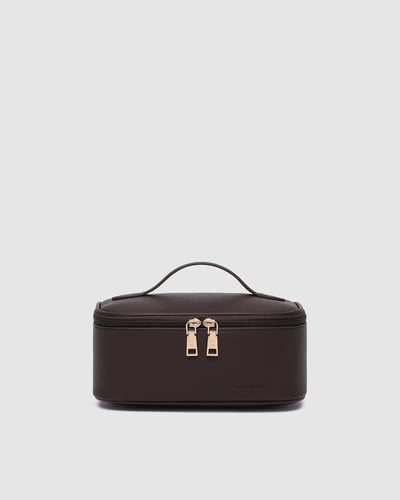 Baby Hepburn Cosmetic Case - Chocolate