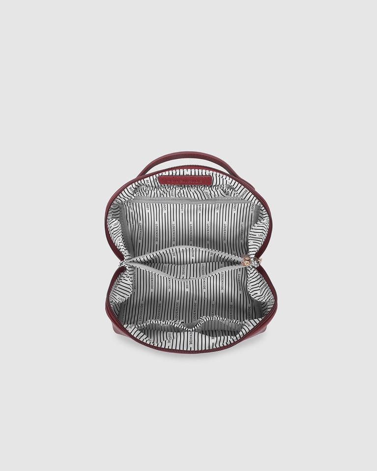 Louenhide Ellis Makeup Bag Burgundy