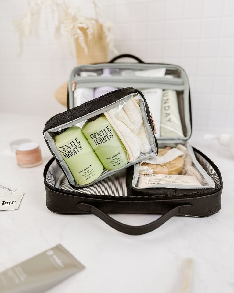 Louenhide Georgie Toiletry Case Black