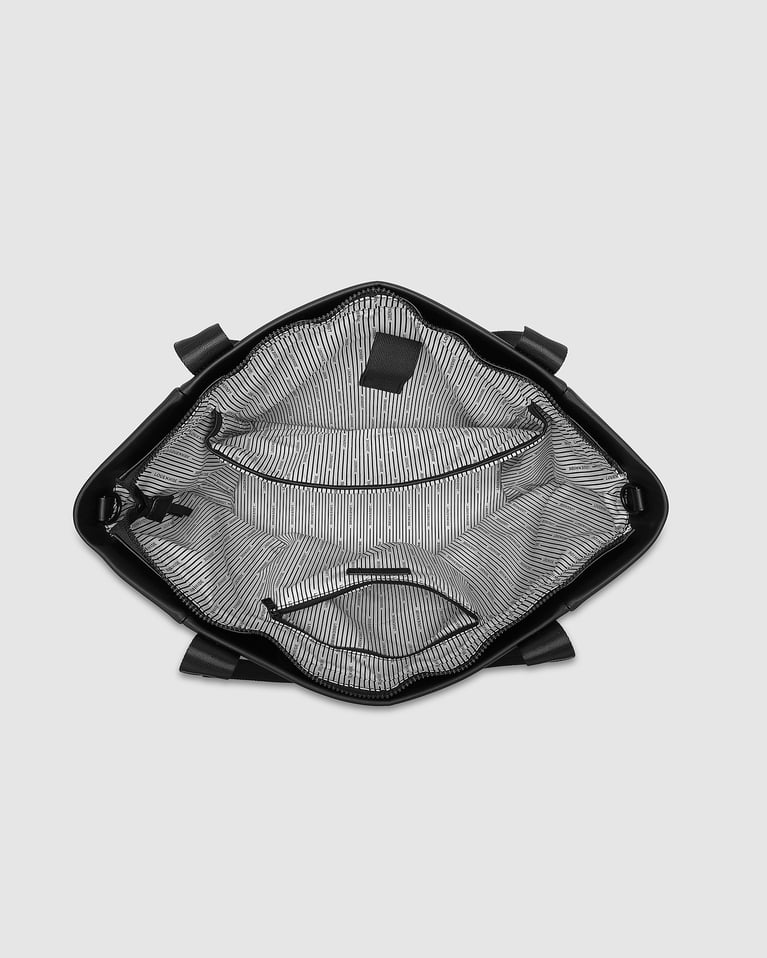 Louenhide Chicago Nylon Tote Bag Black