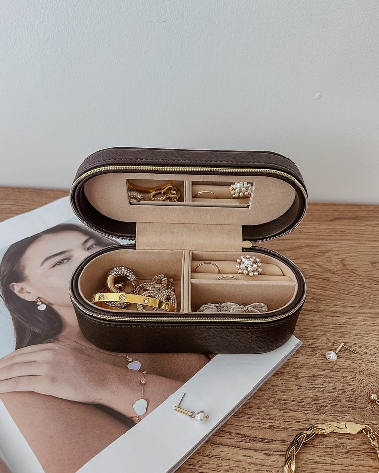 Louenhide Juliette & Charlee Cosmetic Set Chocolate