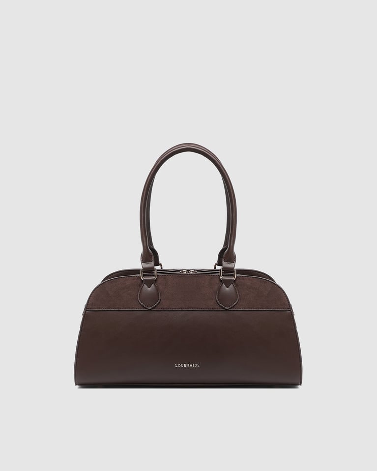 Louenhide Eleanor Shoulder Bag   Chocolate