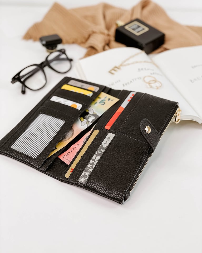 Louenhide Stella Wallet Black