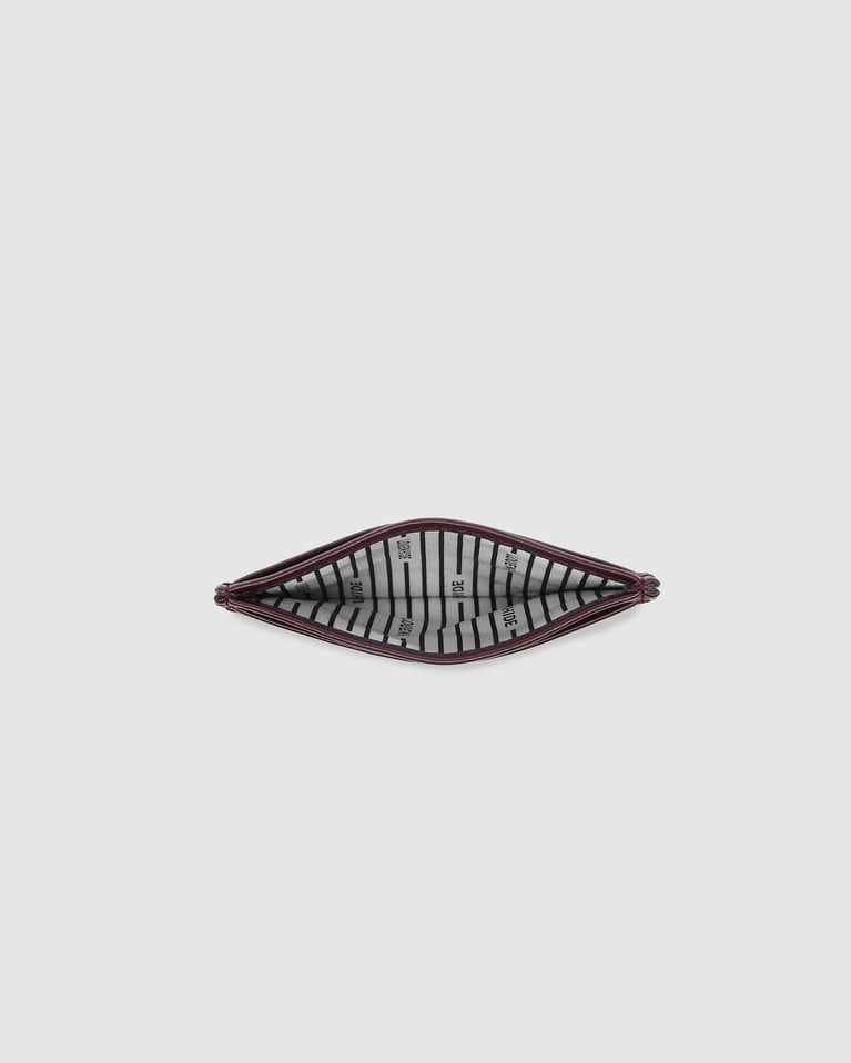 Louenhide Ada Cardholder Burgundy Patent