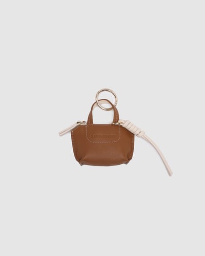 Gina Bag Charm  - Tan - Lifestyle