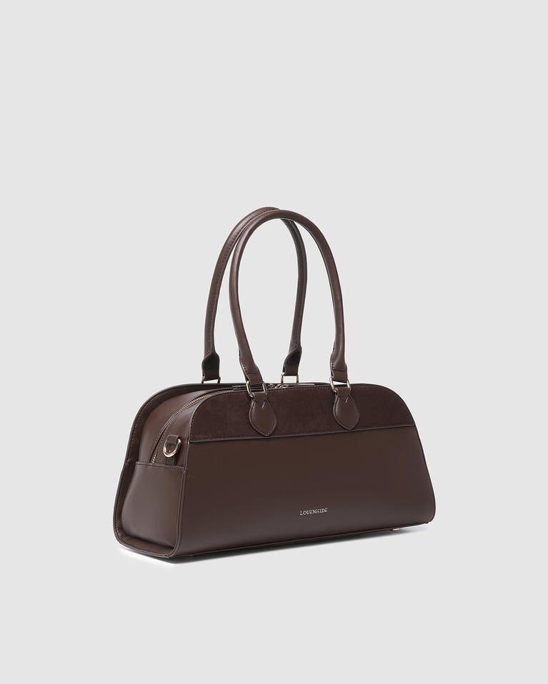 Louenhide Eleanor Shoulder Bag   Chocolate
