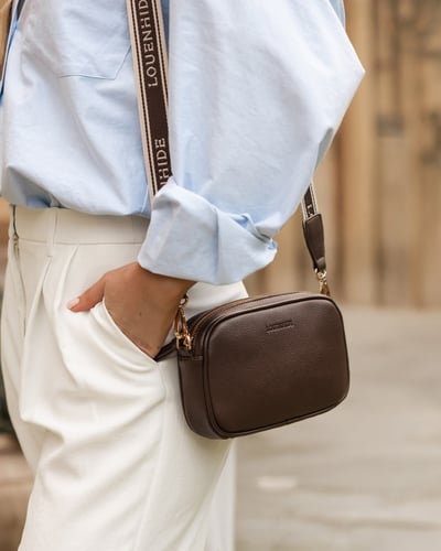 Bianca Crossbody Bag - Chocolate - Lifestyle