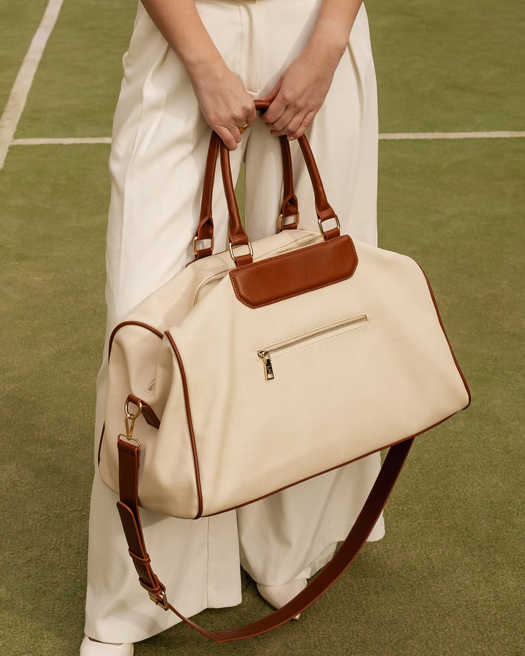 Louenhide Taylor Travel Bag Canvas Tan
