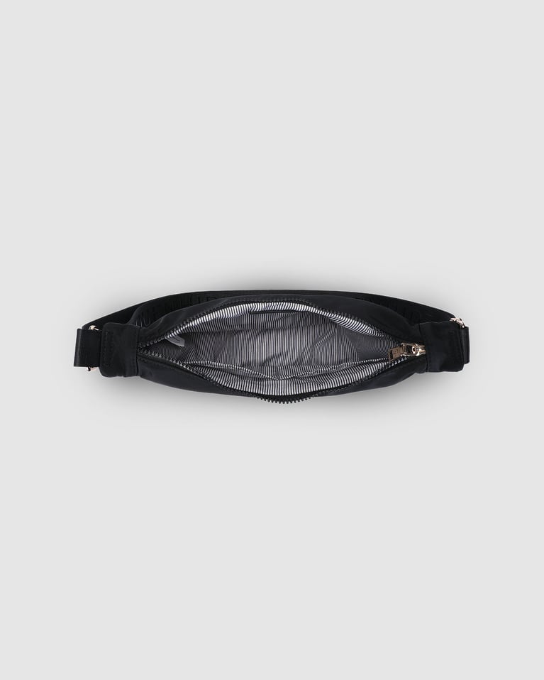 Louenhide Sylvia Nylon Sling Bag Black