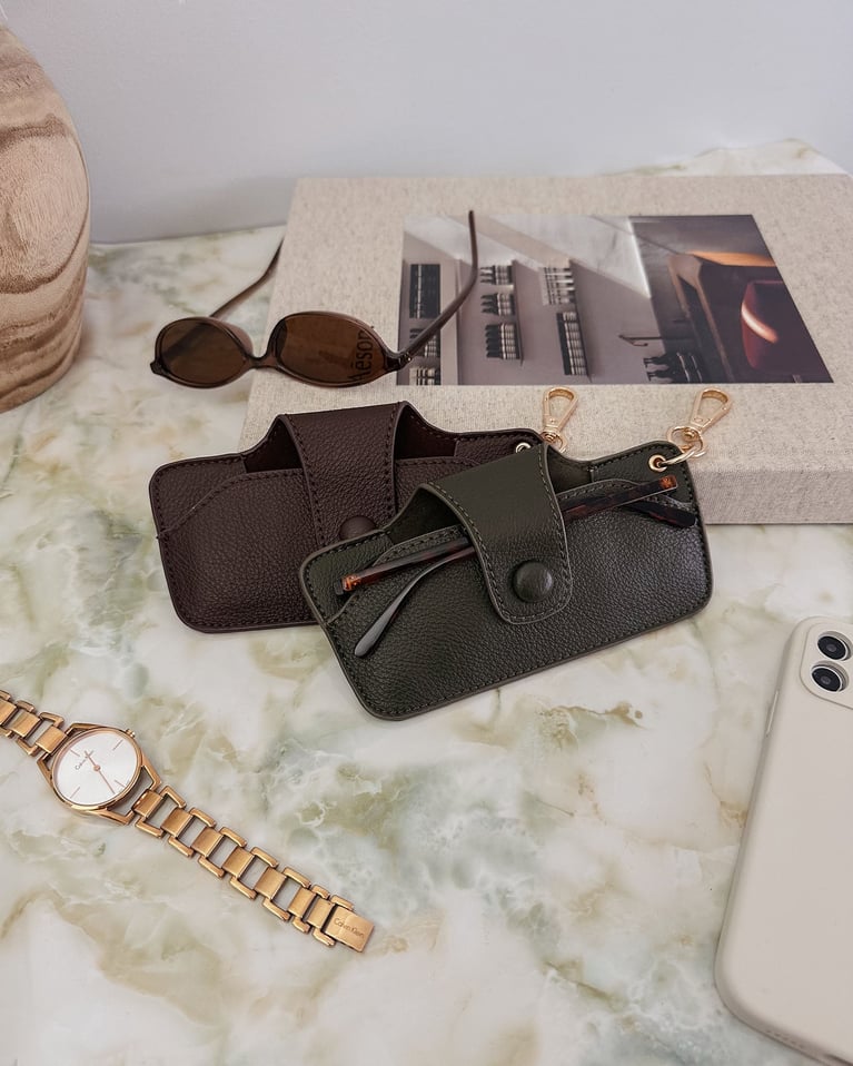 Louenhide Skittle Sunglass Case Olive