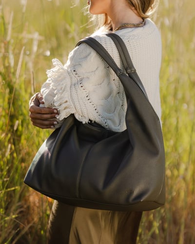 Dakota Shoulder Bag  - Olive - Lifestyle