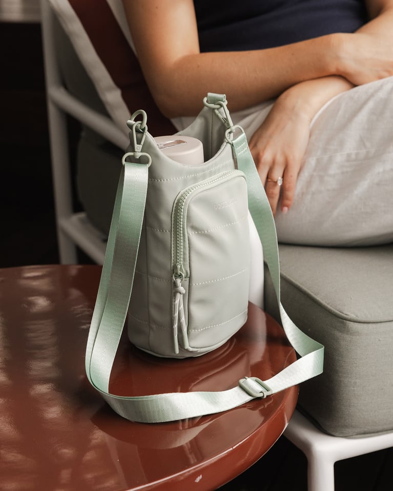 Louenhide Miami Water Bottle Bag Sage Green