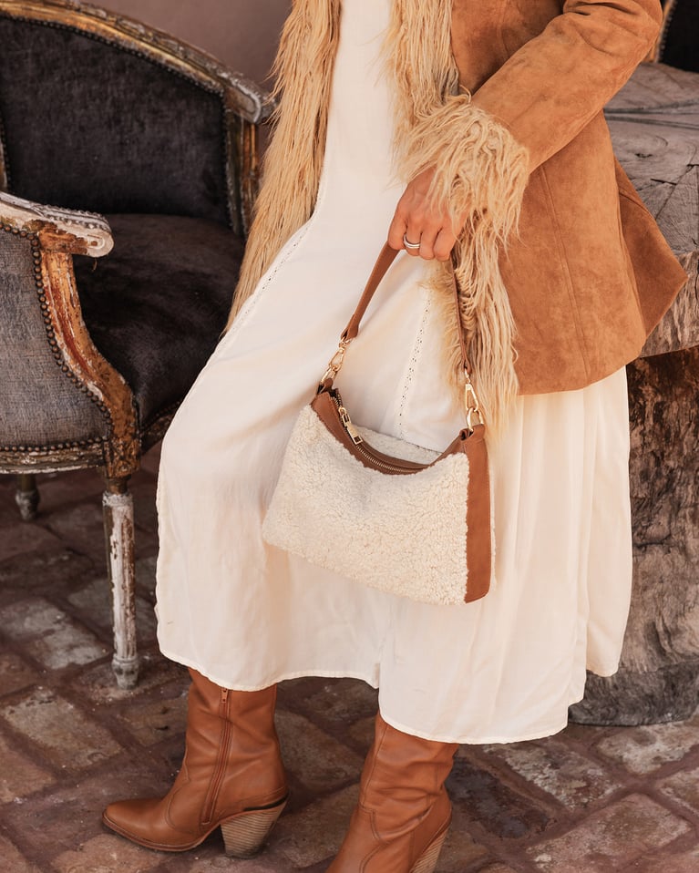 Louenhide Aspen Shoulder Bag Beige