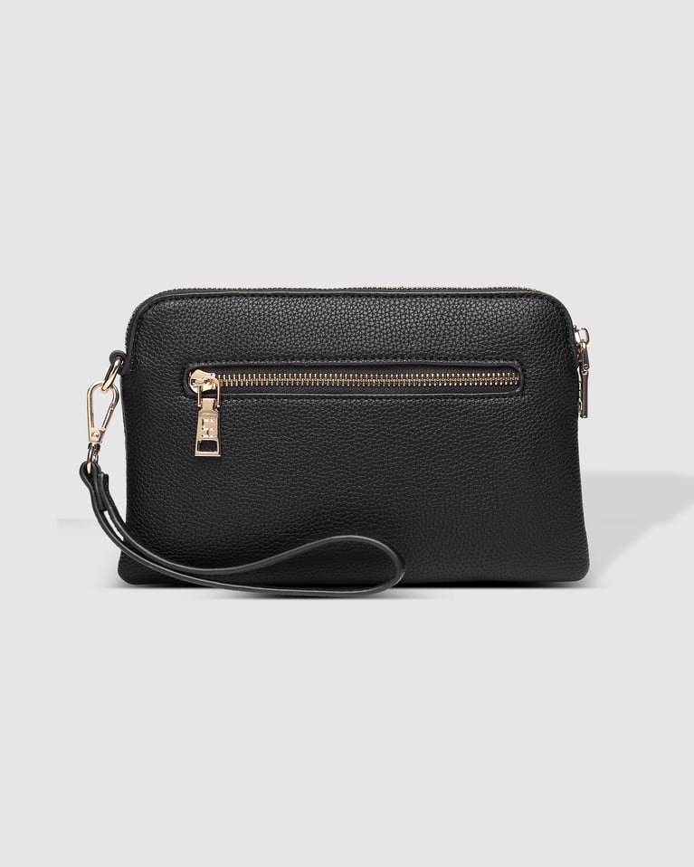Louenhide Poppy Clutch Black