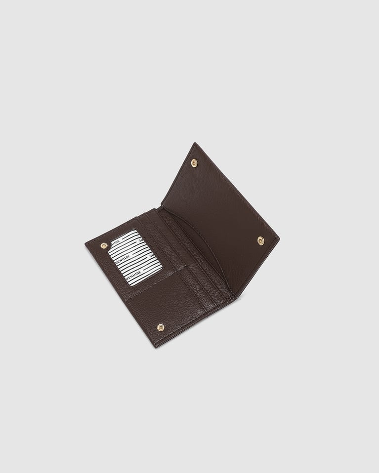 Louenhide Venice Passport Holder Chocolate