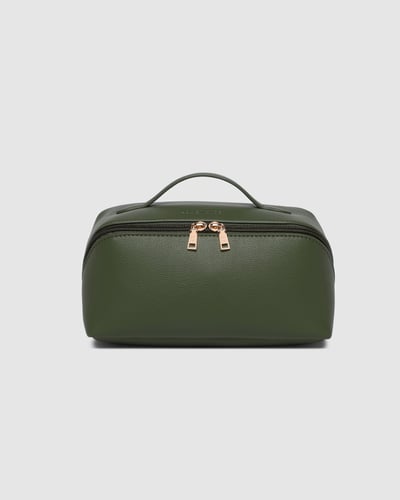 Mary Brianna Cosmetic Set - Olive - Lifestyle