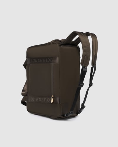 Jenn Nylon Travel Bag - Chocolate - Lifestyle