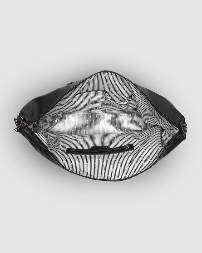 Louenhide Alexis Stripe Weekender Travel Bag Black