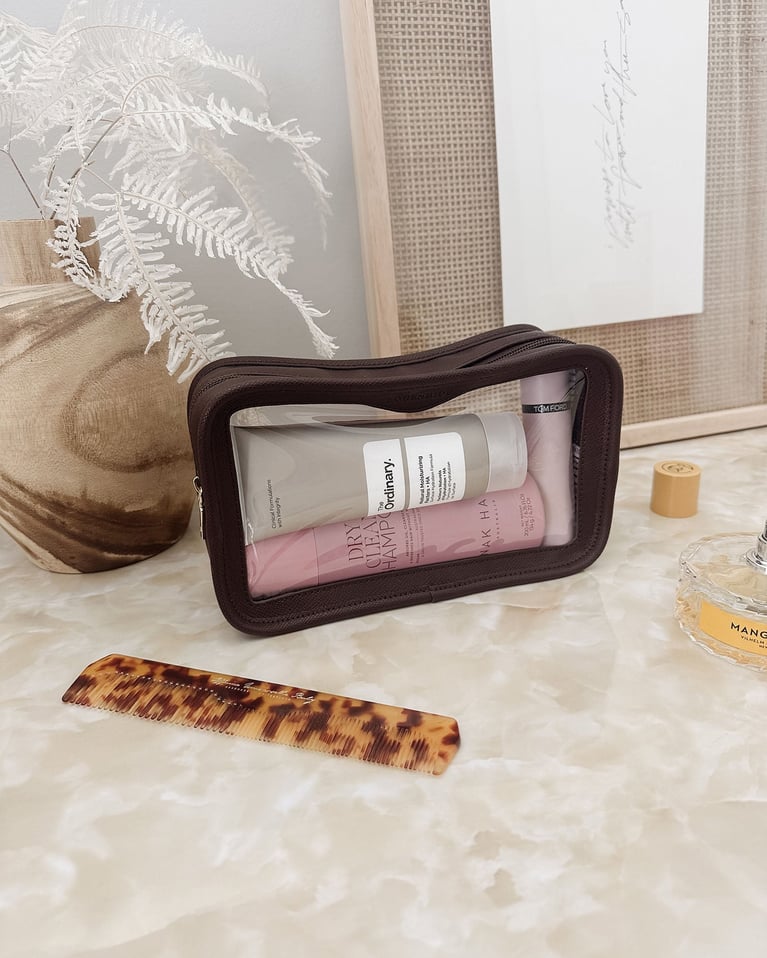 Louenhide Fergie Cosmetic Bag   Chocolate