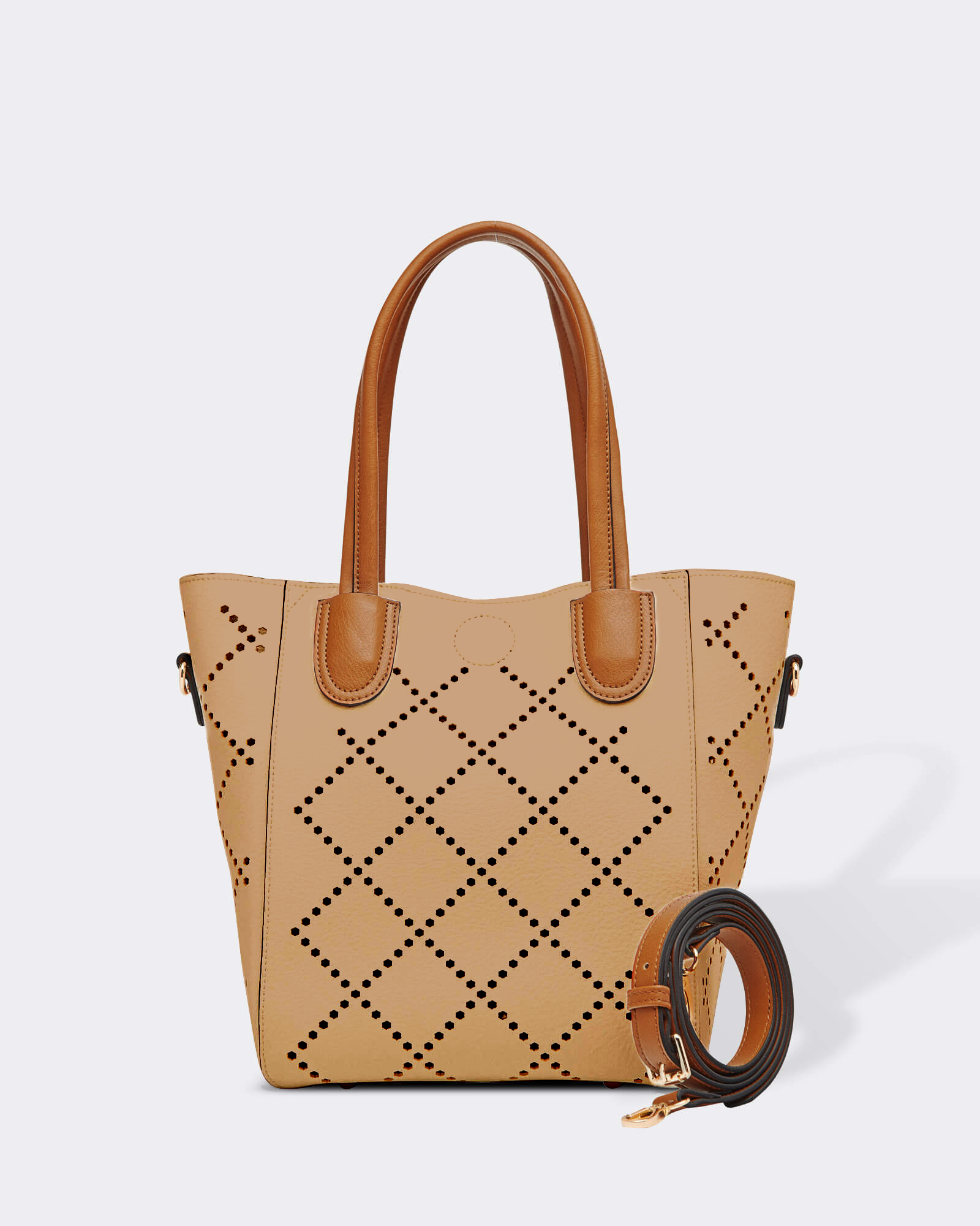 Louenhide Baby Bermuda Tote Bag Camel