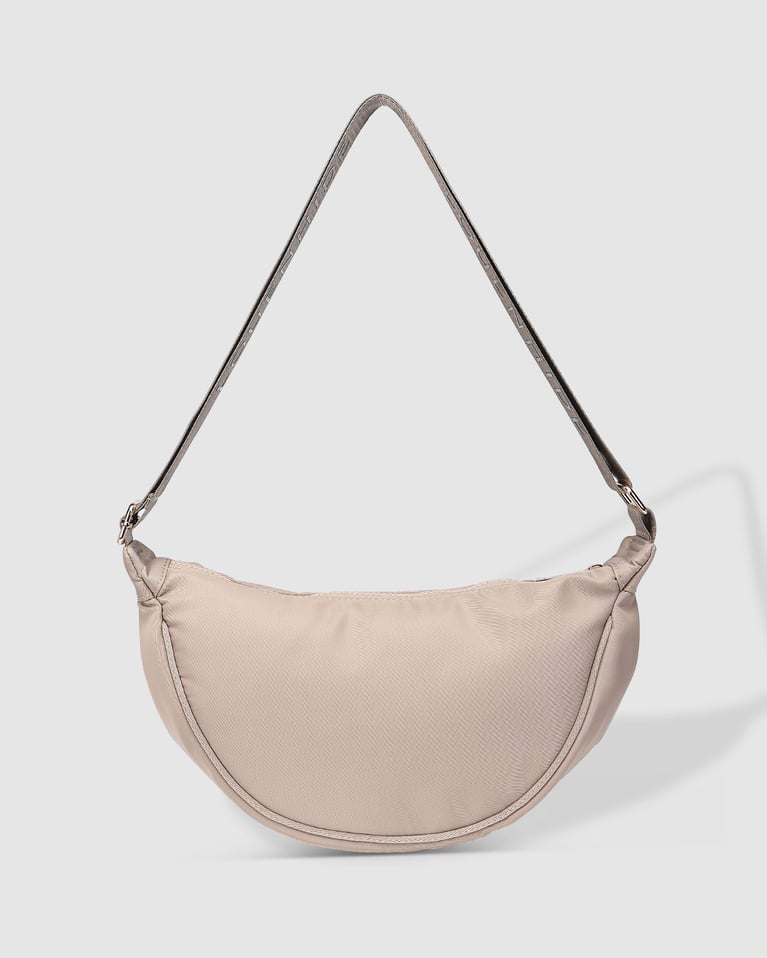 Louenhide Sylvia Nylon Sling Bag Beige
