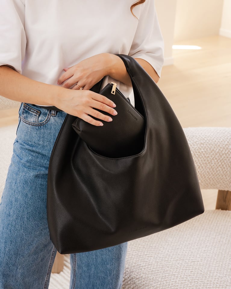 Louenhide Monaco & Everyday Pouch Set Black