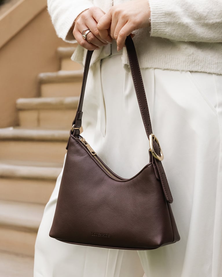 Louenhide Amelia Shoulder Bag Chocolate