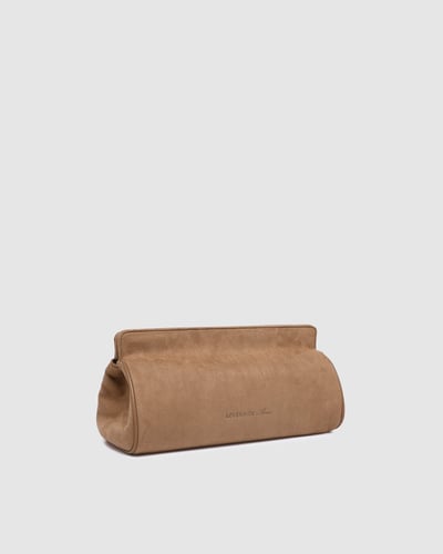 Margot Hair Tool Travel Case - Suedette Honey