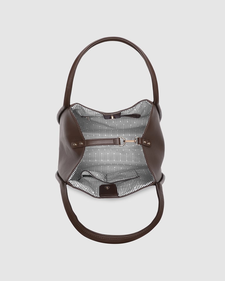Louenhide Sutton Shoulder Bag Chocolate