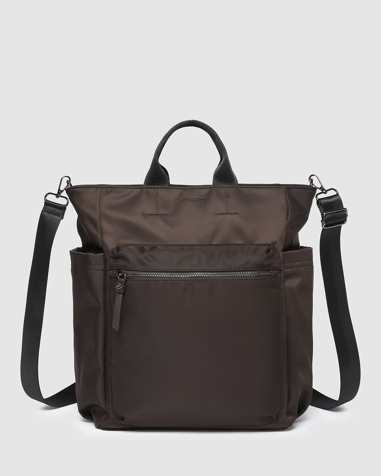 Louenhide Bronx Nylon Backpack Chocolate