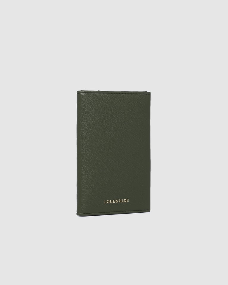 Louenhide Venice Passport Holder Olive